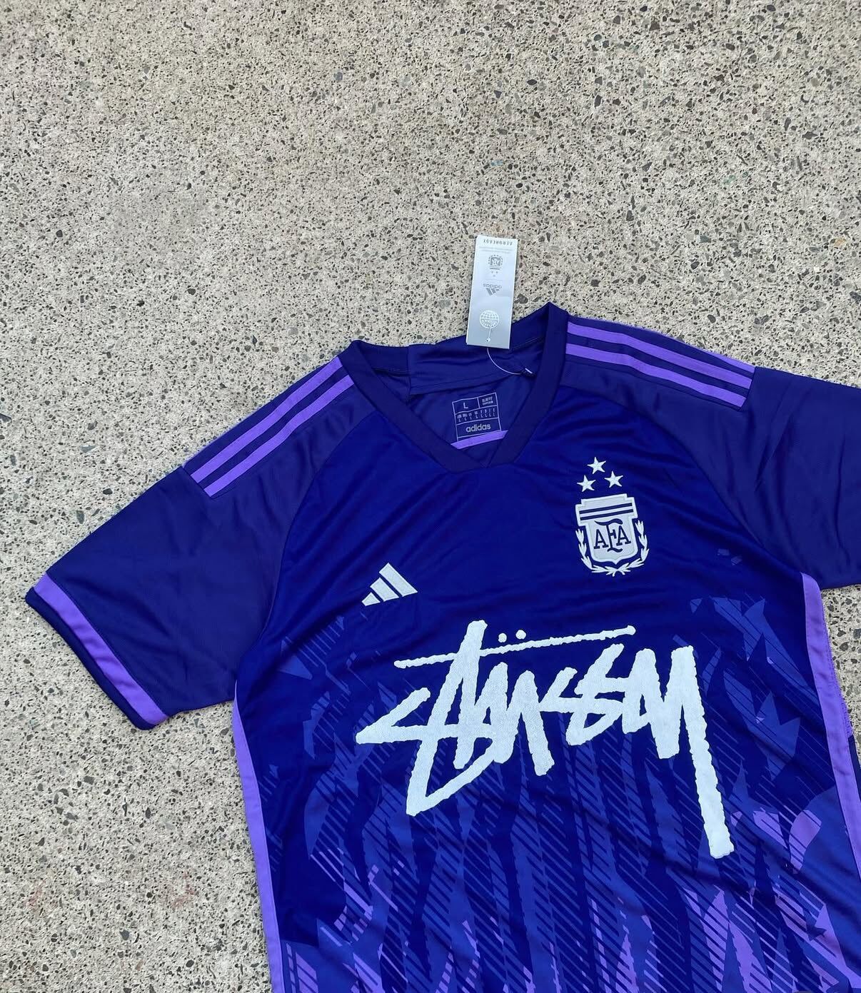 Maillot Stussy Argentine en édition limitée