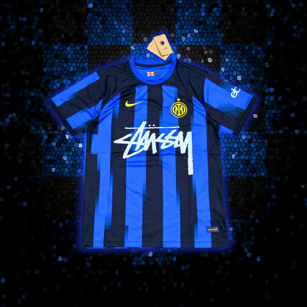 Inter Milan Stussy Shirt - Voetbaleditie