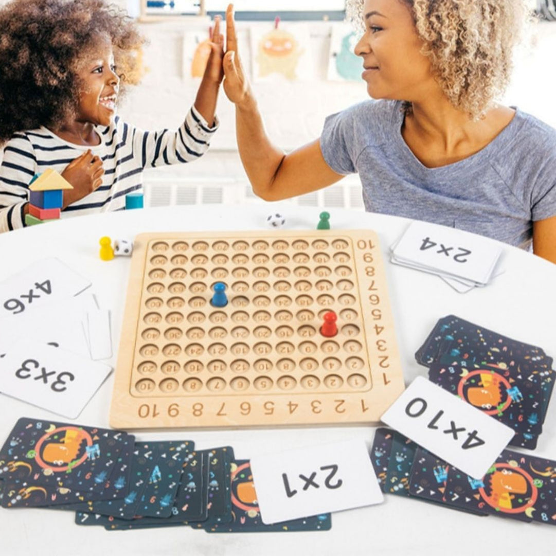 Funmath – Gioco educativo in legno divertente per promuovere le abilità matematiche