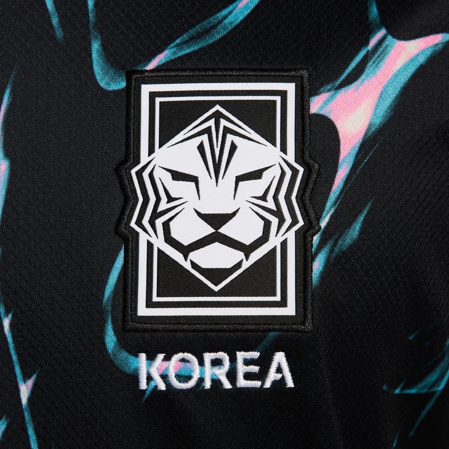 Korea x Stussy Speciale Editie Zwart Voetbalshirt