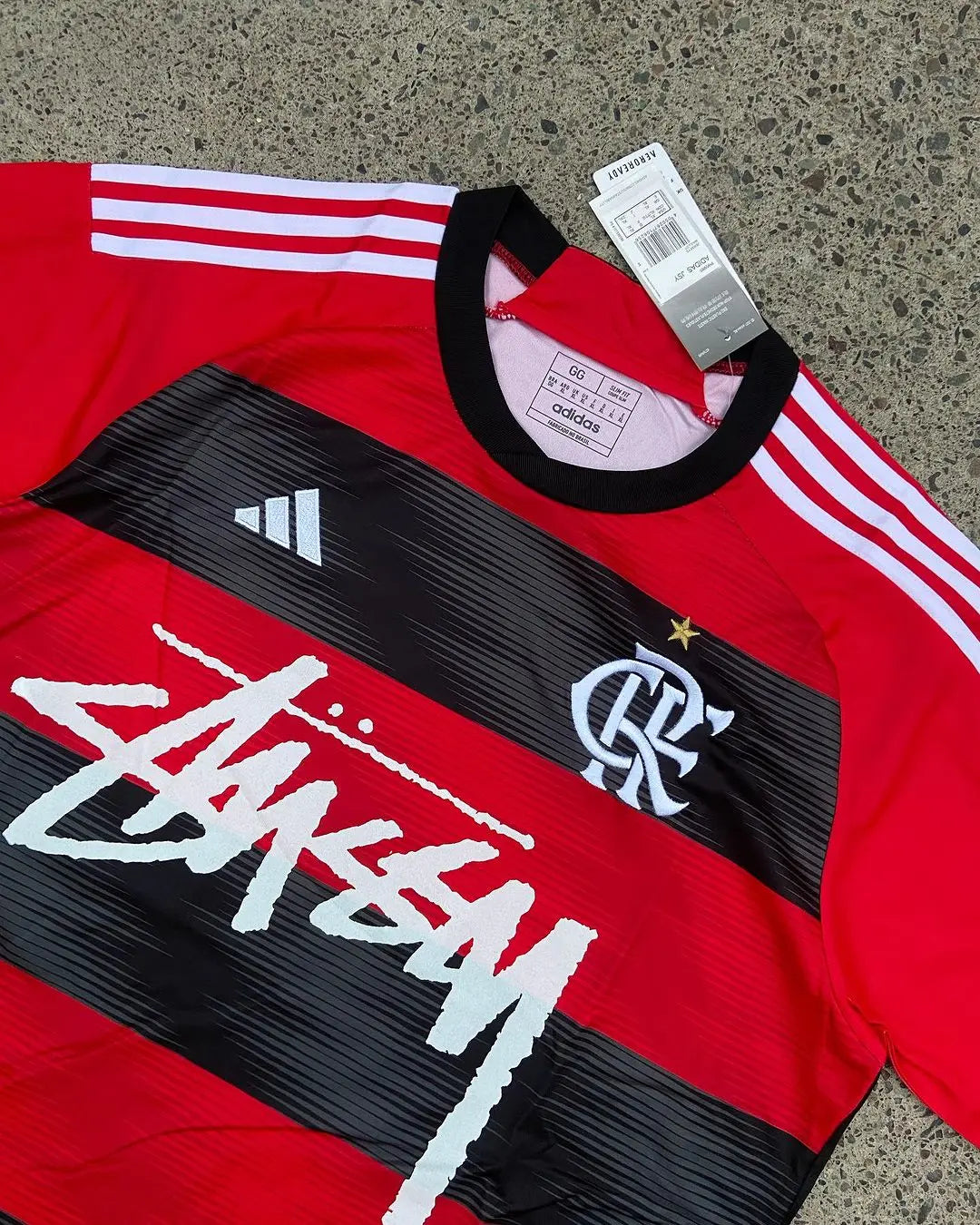 Chemise Stussy édition Flamengo