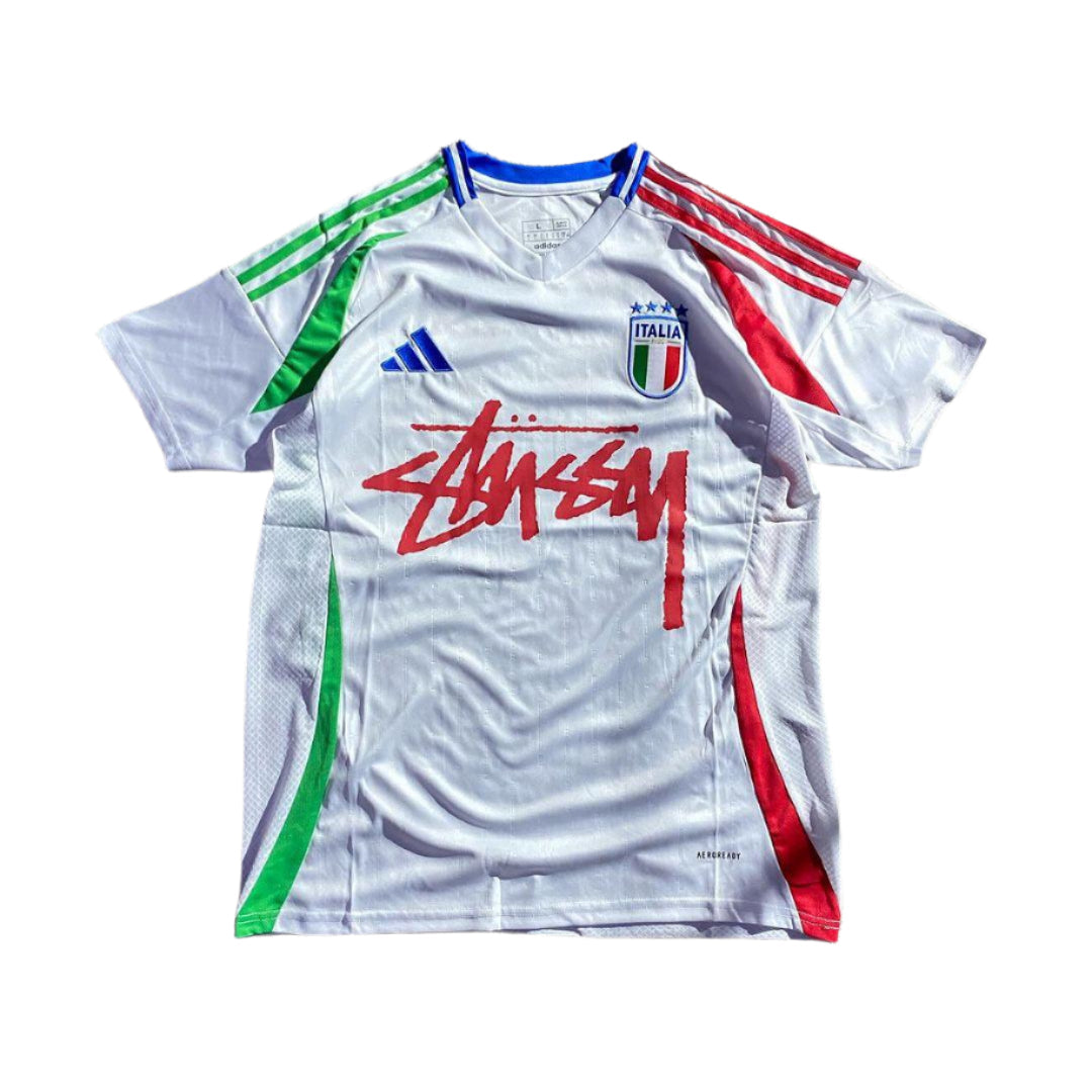 Italië Stussy Jersey - Voetbaleditie