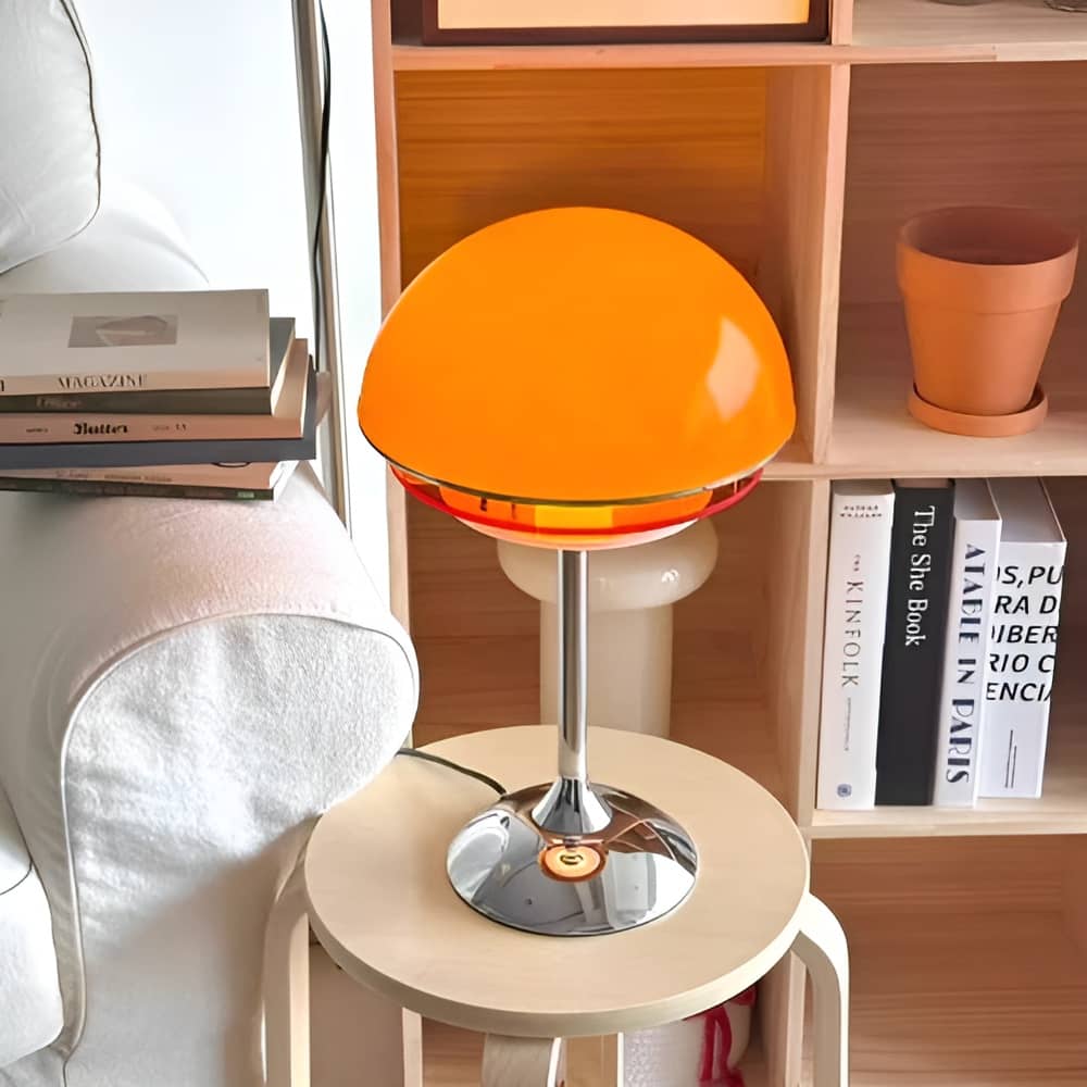 Lampe de table d'ambiance coucher de soleil Bauhaus moderne