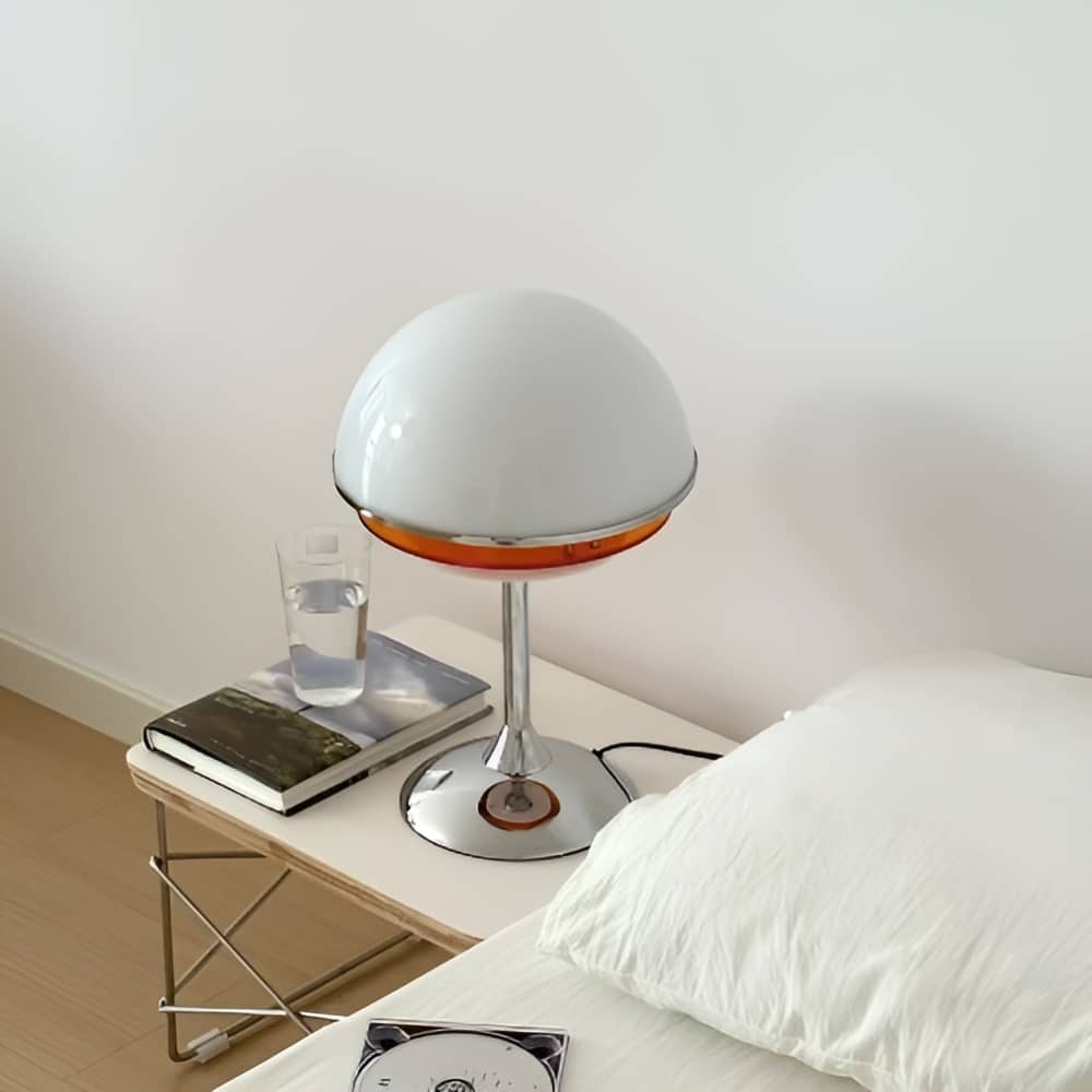 Moderne Bauhaus zonsondergang sfeerlamp voor op tafel