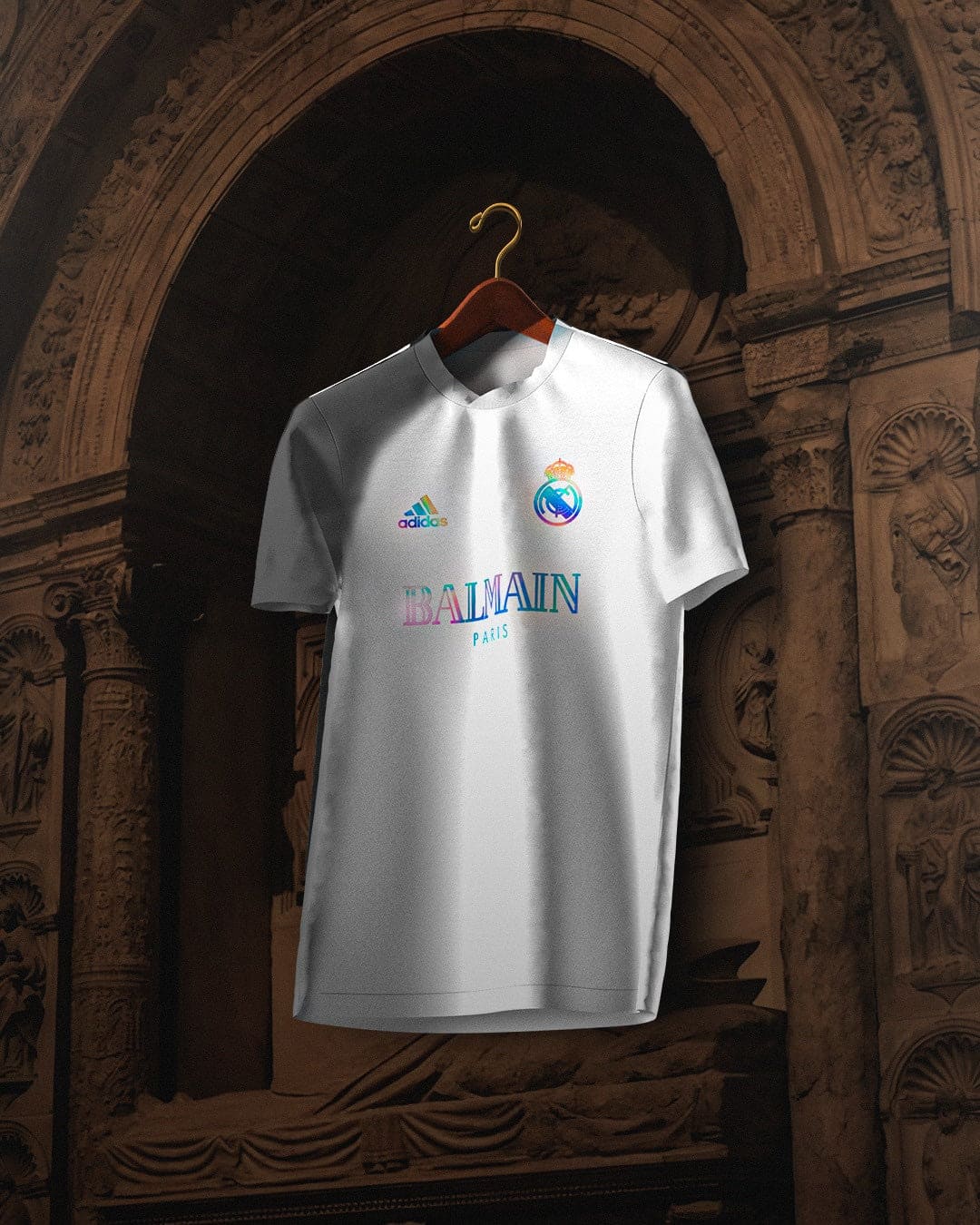Real Madrid x Balmain Jersey - White