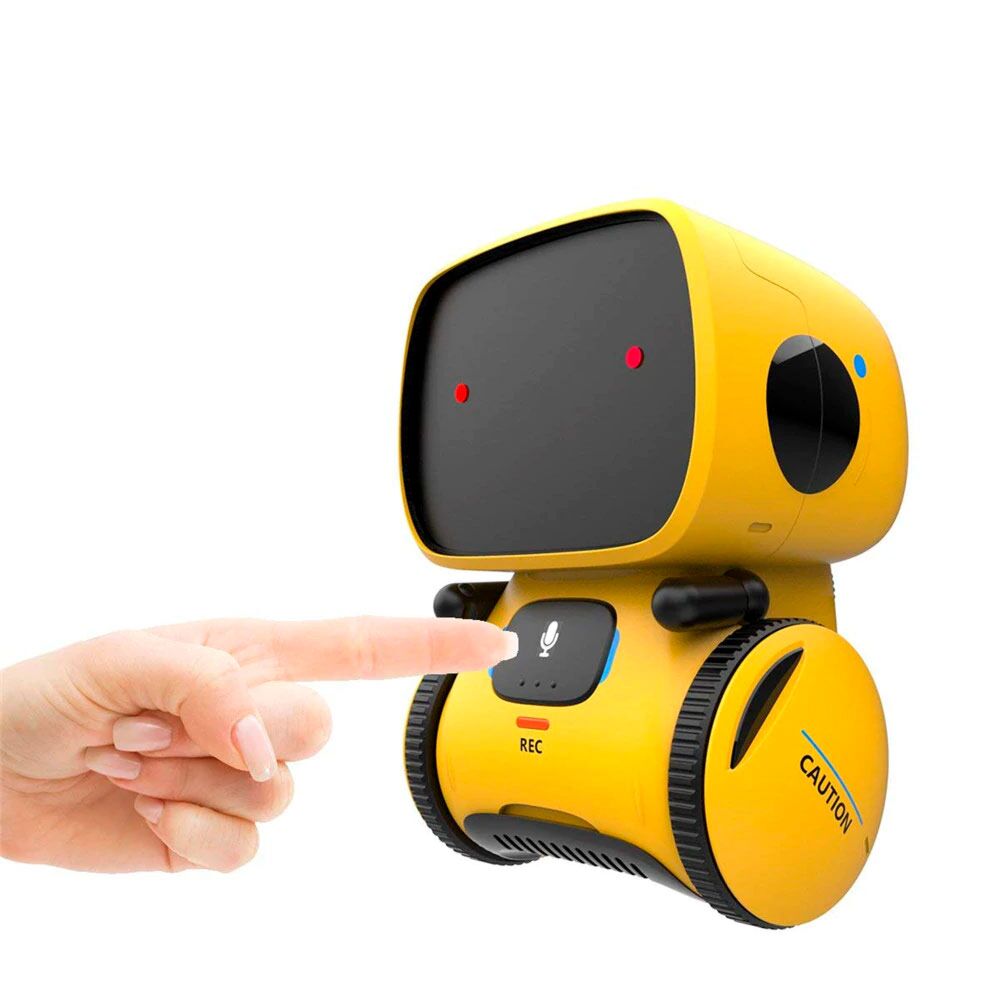 Groovebot Mini – Robot Interattivo per Bambini che Balla e Canta – Comando Vocale e Registrazione Audio
