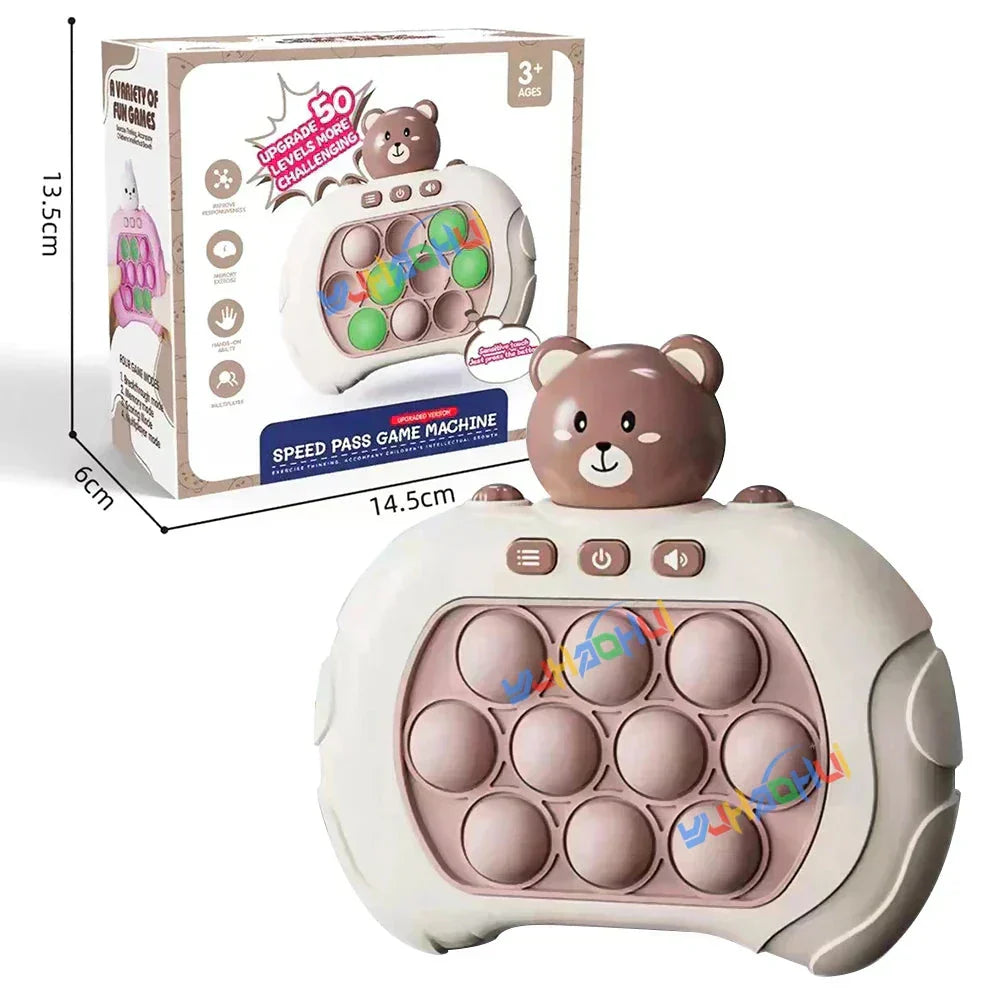 Fidgetop – Puzzle anti-stress lumineux pour plus de concentration et de détente