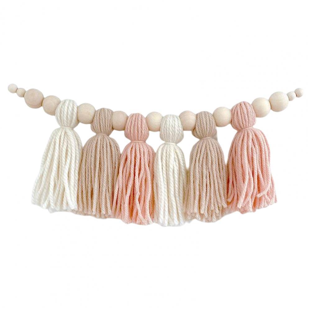 Lumenale Garland – Soft Wooden Bead Light Chain For A Calm Baby Room Atmosphere