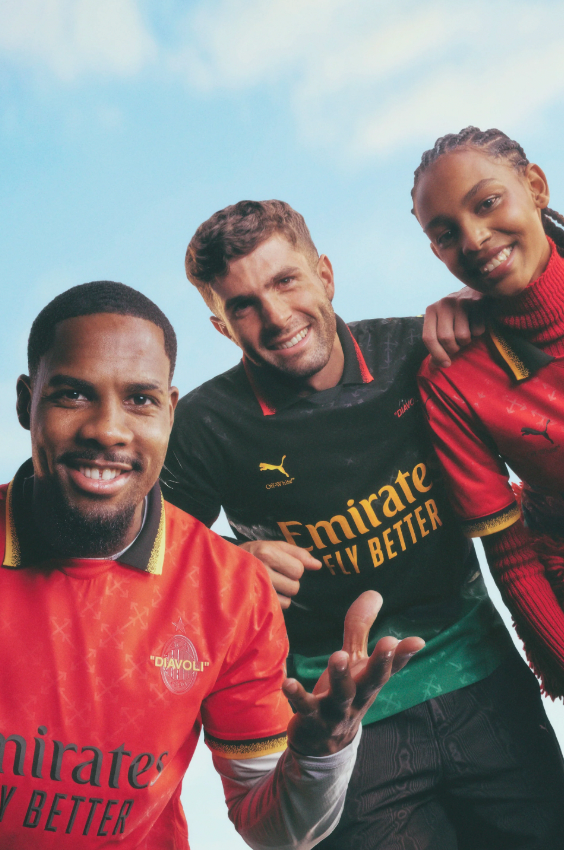 24/25 AC Milan Off-White Shirt - Rood