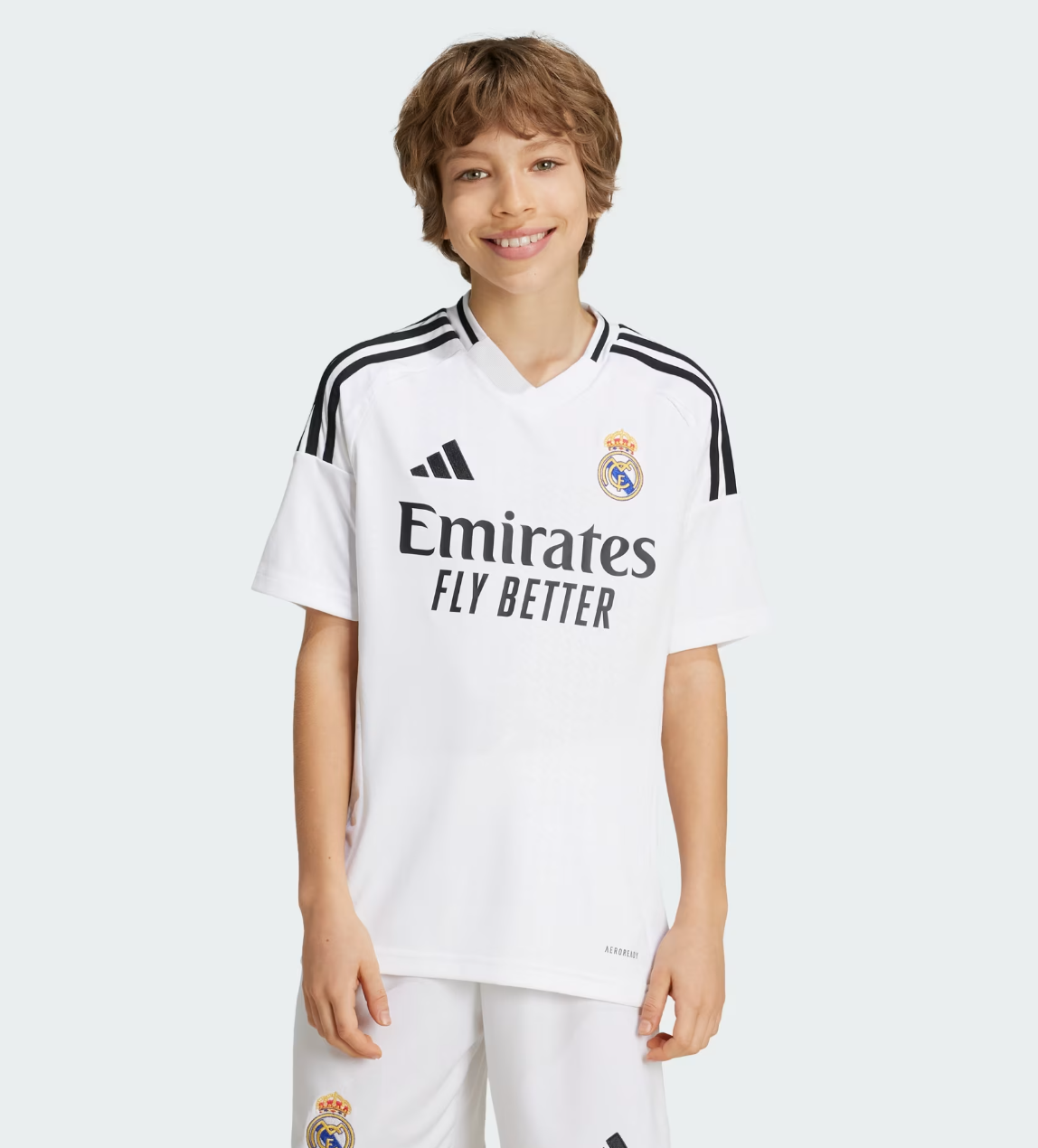 24/25 Real Madrid Kindershirt - Thuis