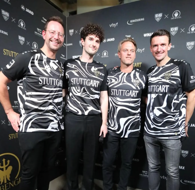 Maillot noir édition spéciale Stuttgart 2023-2024