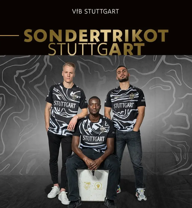 Maillot noir édition spéciale Stuttgart 2023-2024