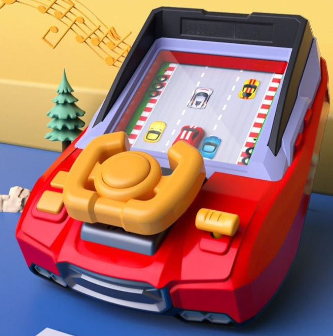 Driveo Dash – Volant de course interactif pour enfants – Expérience de conduite réaliste pour le développement des compétences motrices