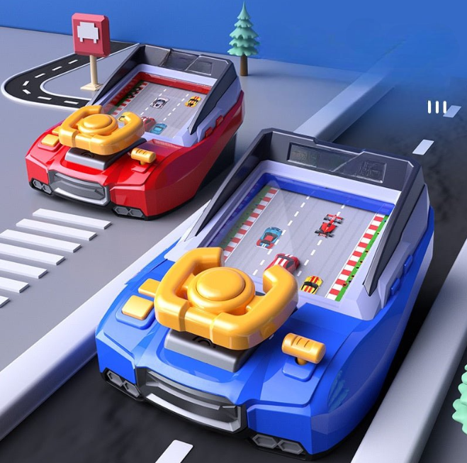 Driveo Dash – Volant de course interactif pour enfants – Expérience de conduite réaliste pour le développement des compétences motrices