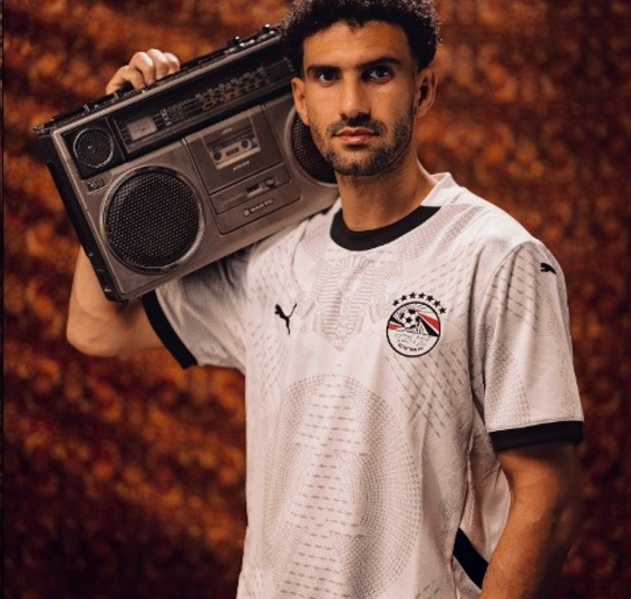 2025 Egypte AFCON Shirt - Uitwedstrijd