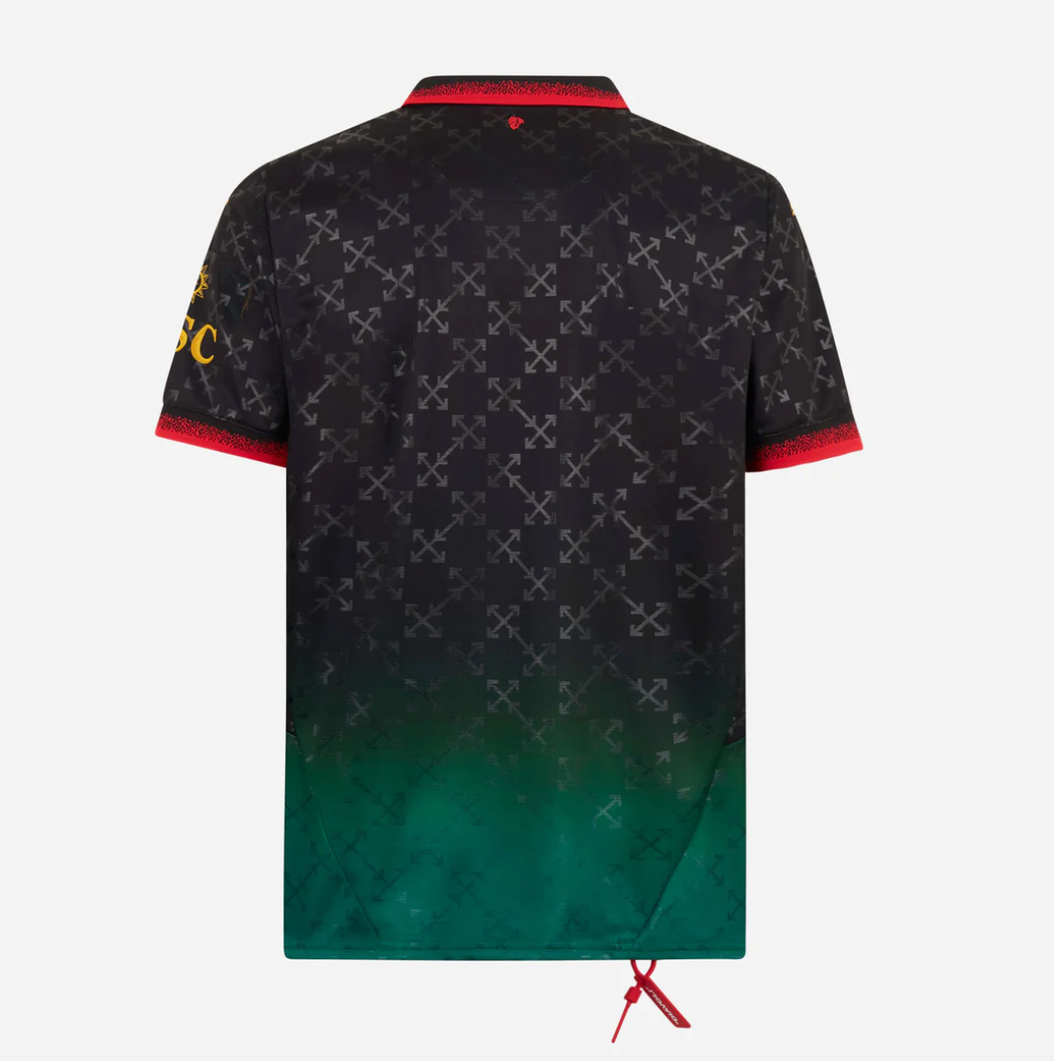 24/25 AC Milan Off-White Shirt - Zwart