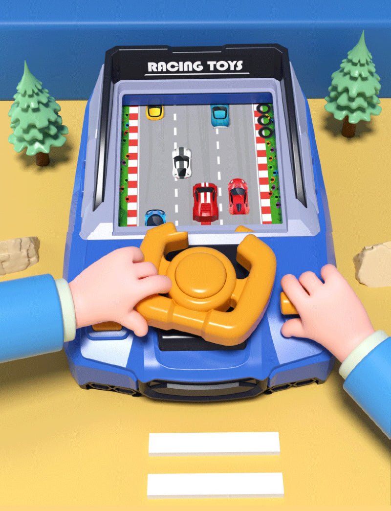 Driveo Dash – Volant de course interactif pour enfants – Expérience de conduite réaliste pour le développement des compétences motrices
