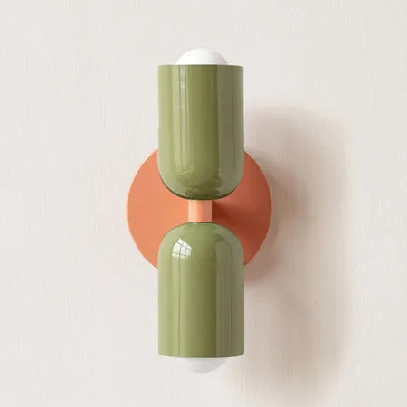 Lampada da parete classica modernista di metà secolo (10x25cm)