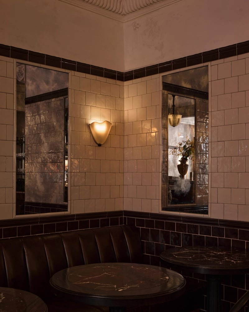 Applique in vetro Vera