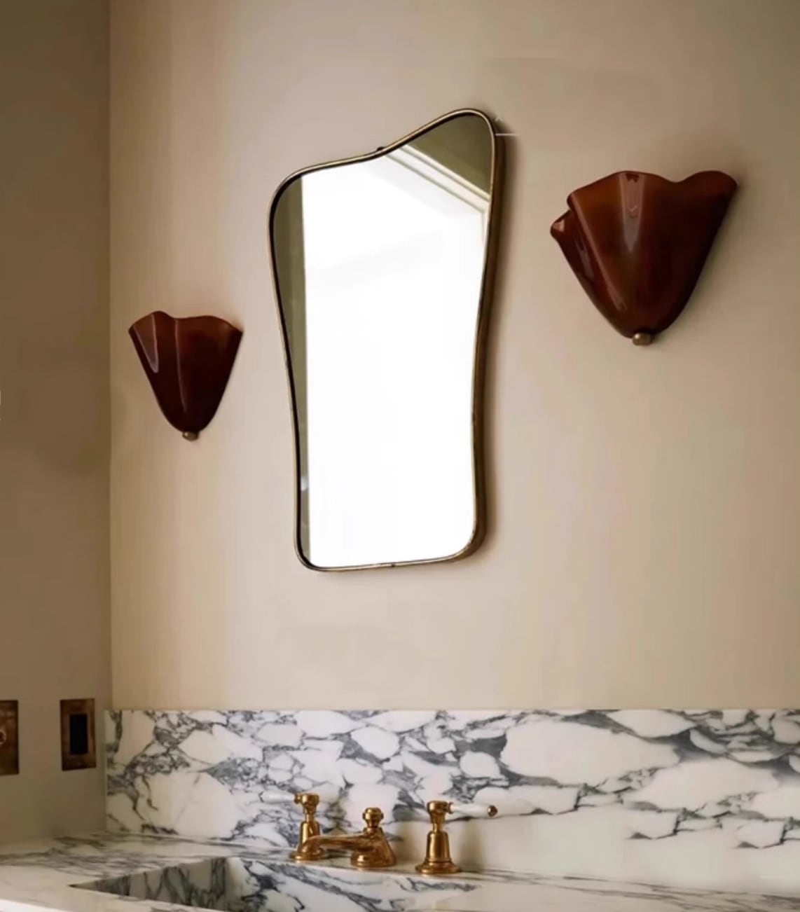 Applique in vetro Vera