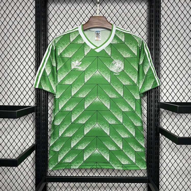 Maglia retrò Germania Coppa del Mondo 1990 - Trasferta - Verde