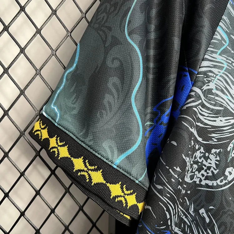 2024/25 Real Madrid Shirt - Draak Speciale Editie - Zwart