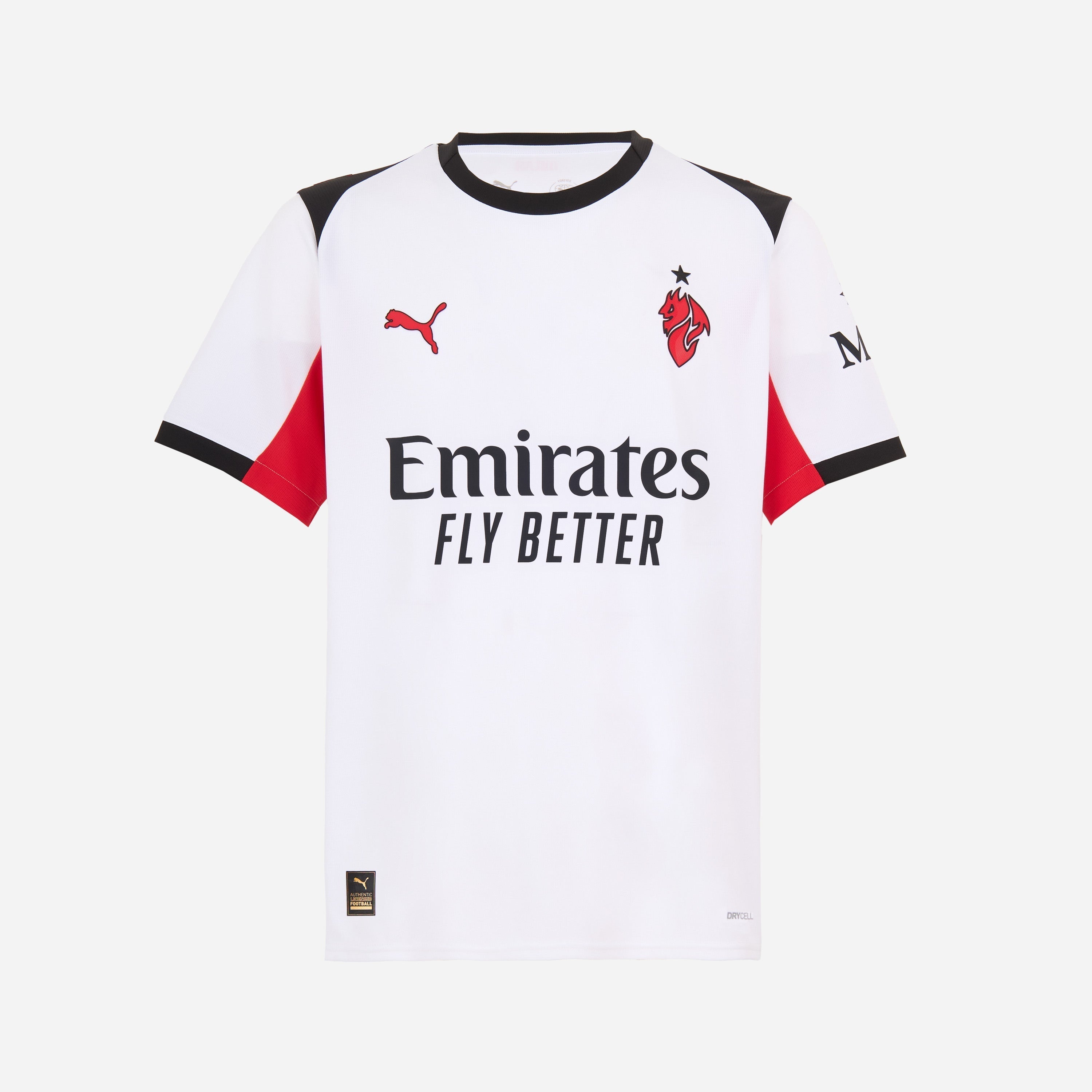 25/26 AC Milan Shirt - Uitwedstrijd