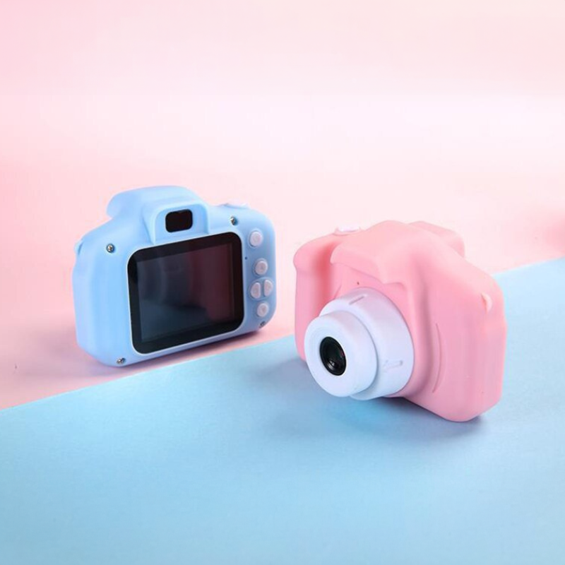 Toycam – Fotocamera Digitale per Bambini con Doppia Lente – Fotocamera HD 1080p Antishock per Bambini