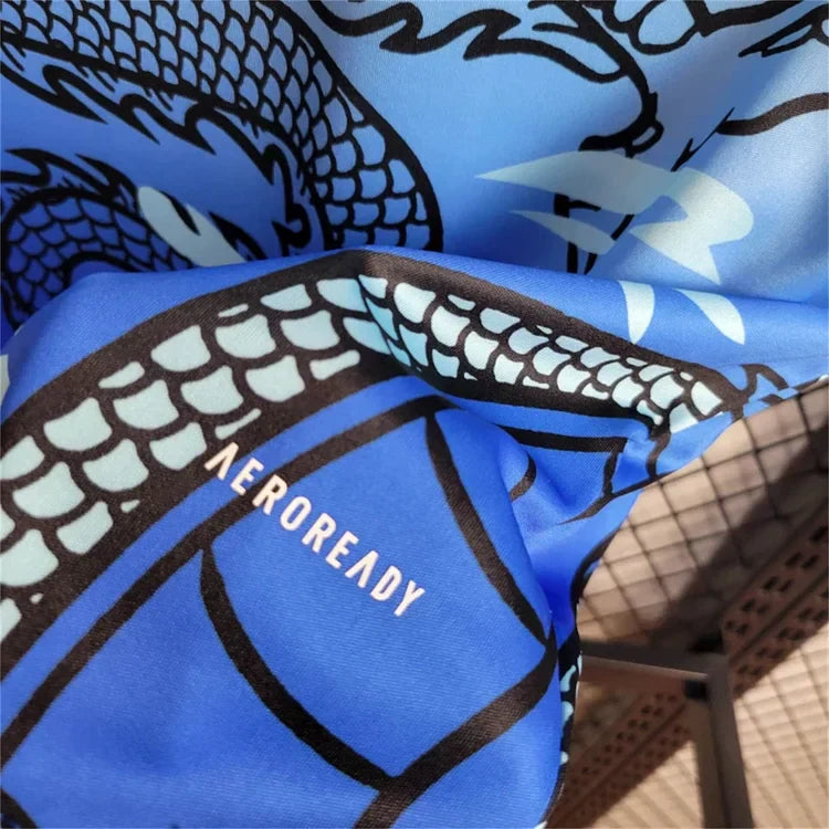 2024/25 Real Madrid Shirt - Draak Speciale Editie Zee Blauw