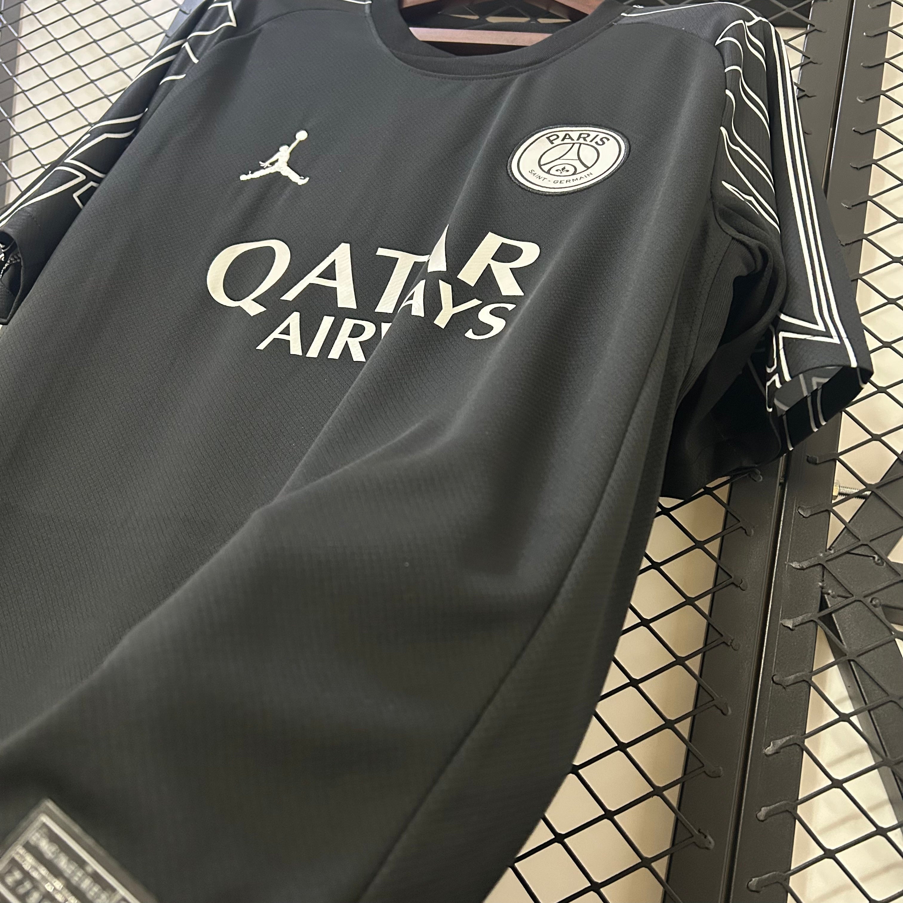 Camiseta negra del PSG París Saint Germain 2025-2026