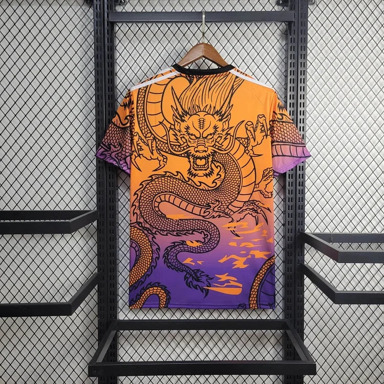 2024/25 Real Madrid Shirt - Draak Speciale Editie Oranje