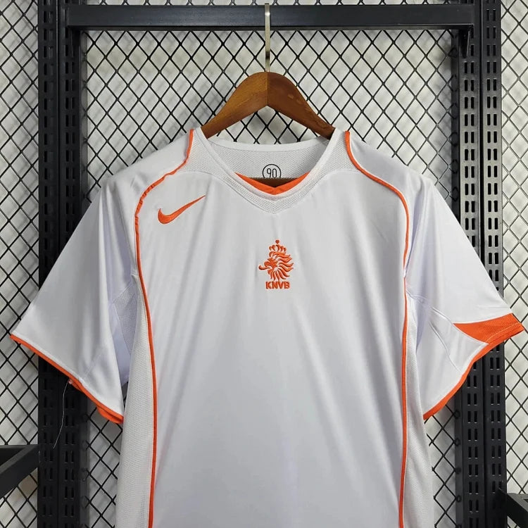 2004 Netherlands Euro Retro Jersey - Away
