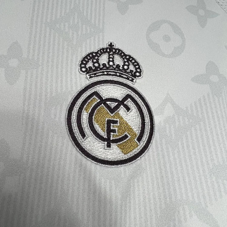 2024/25 Real Madrid x Louis Vuitton Jersey - Special Edition White
