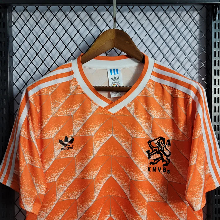 1988 Netherlands Euro Retro Jersey - Home