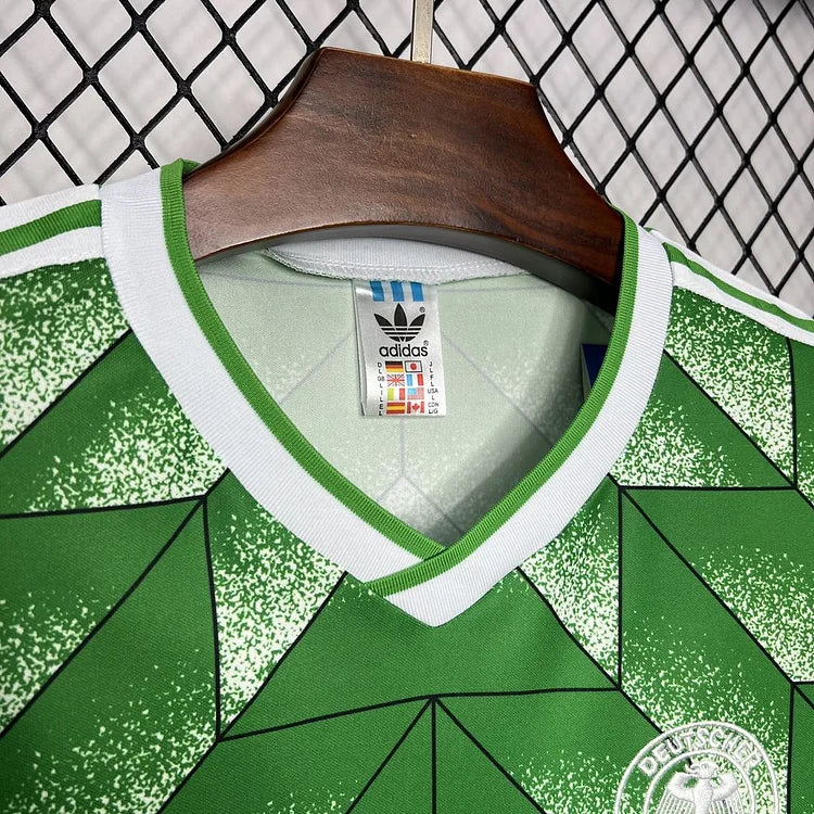 Maglia retrò Germania Coppa del Mondo 1990 - Trasferta - Verde