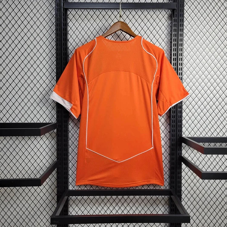 2004 Netherlands Euro Retro Jersey - Home