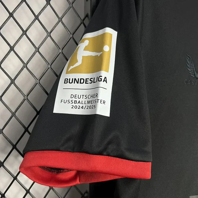 2024-2025 Bayer Leverkusen 120e Jubileum Speciale Shirt - Zwart