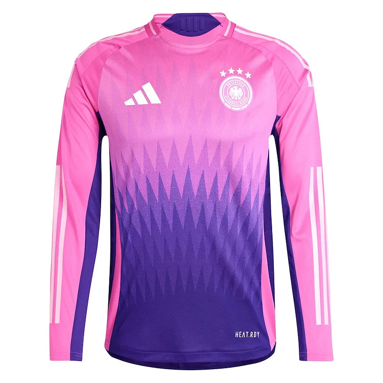 2024 Duitsland Euro Shirt met Lange Mouwen Uitshirt