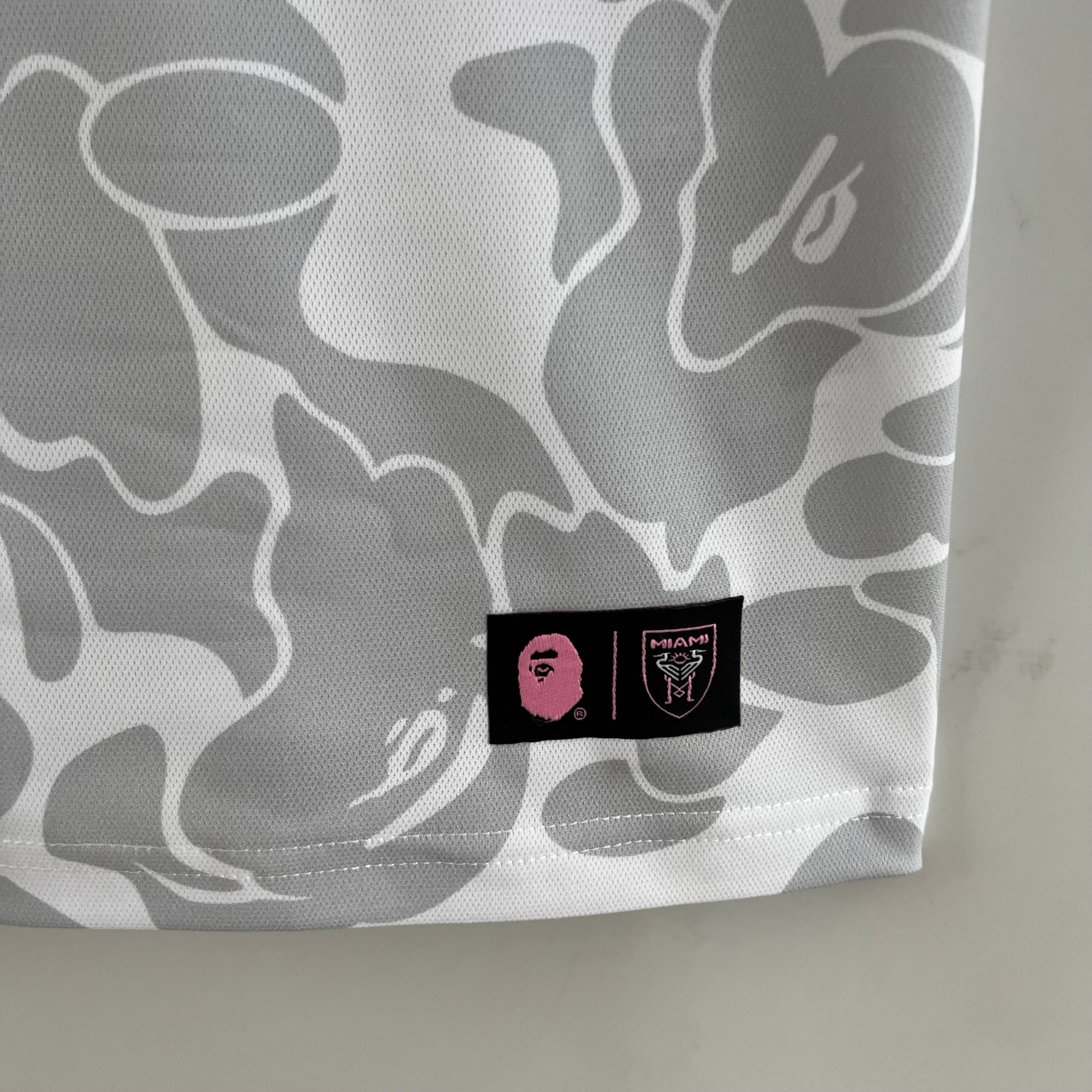 Maglietta Inter Miami 2023 x A Bathing Ape Terza