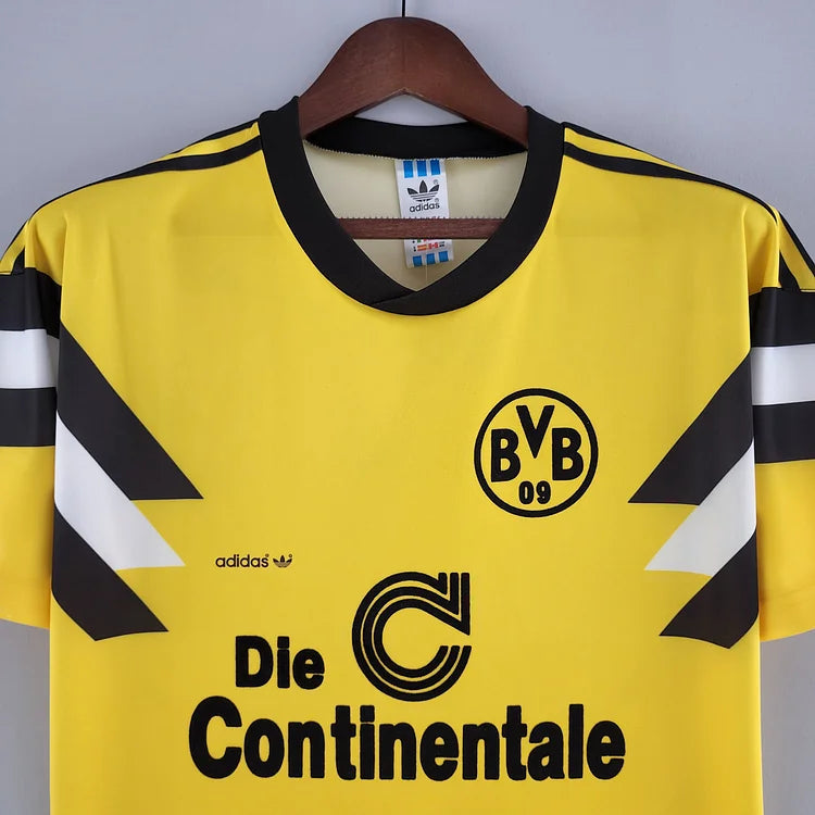 1989/90 Borussia Dortmund Retro Jersey - Home