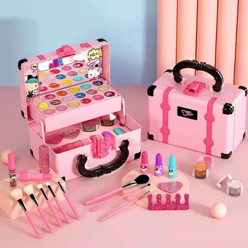 Kit de maquillaje Glimmerjoy: un set de maquillaje seguro y colorido para niños creativos