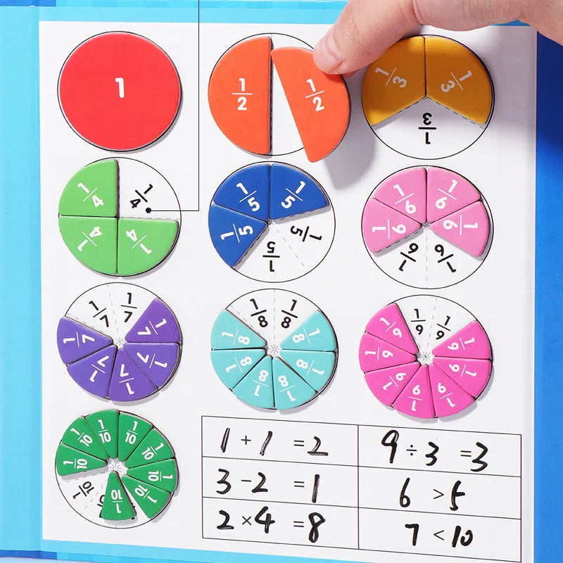 Magicmath – Apprenez les fractions de manière ludique avec des puzzles colorés