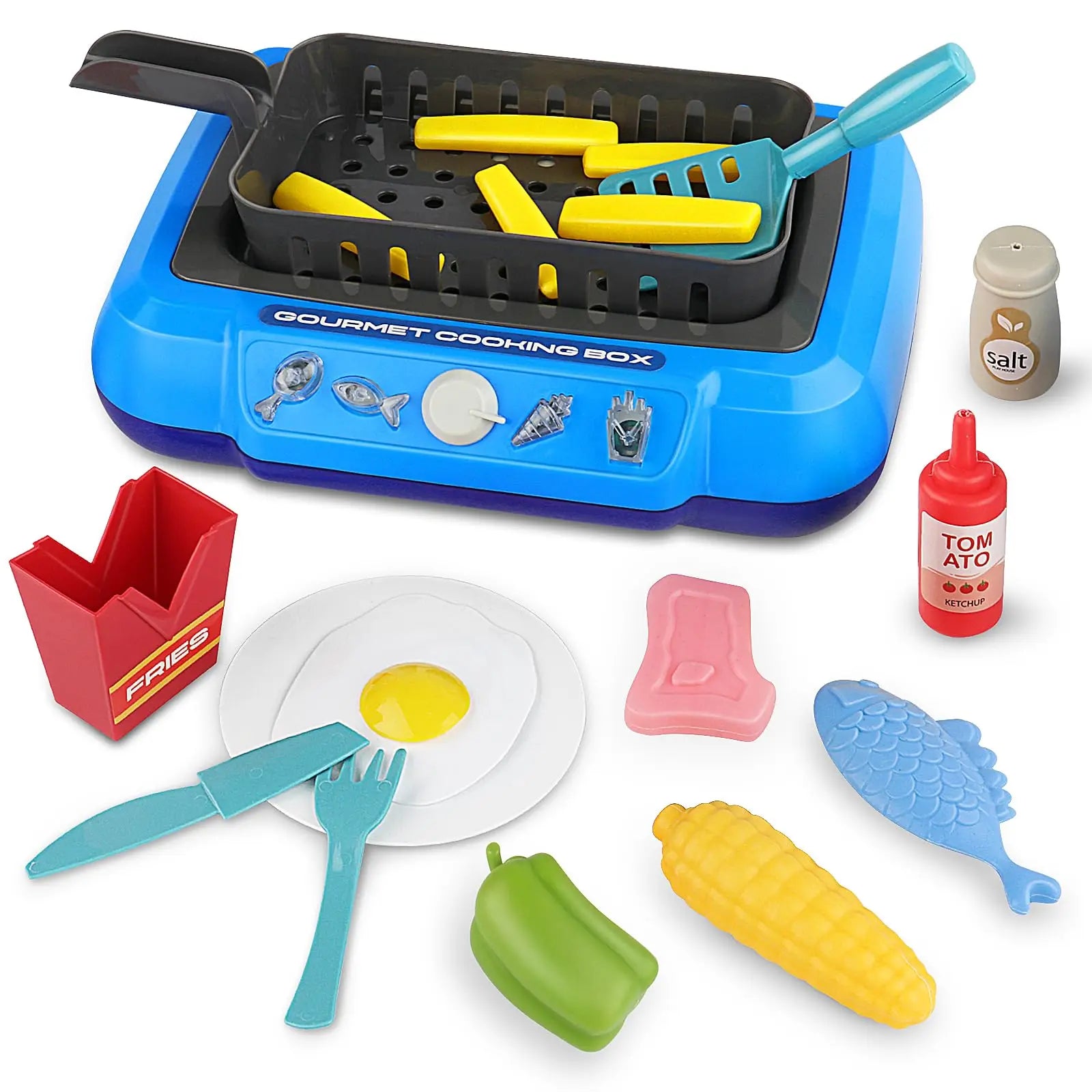 Littlechef – Ensemble de cuisine coloré pour enfants pour des aventures culinaires imaginatives