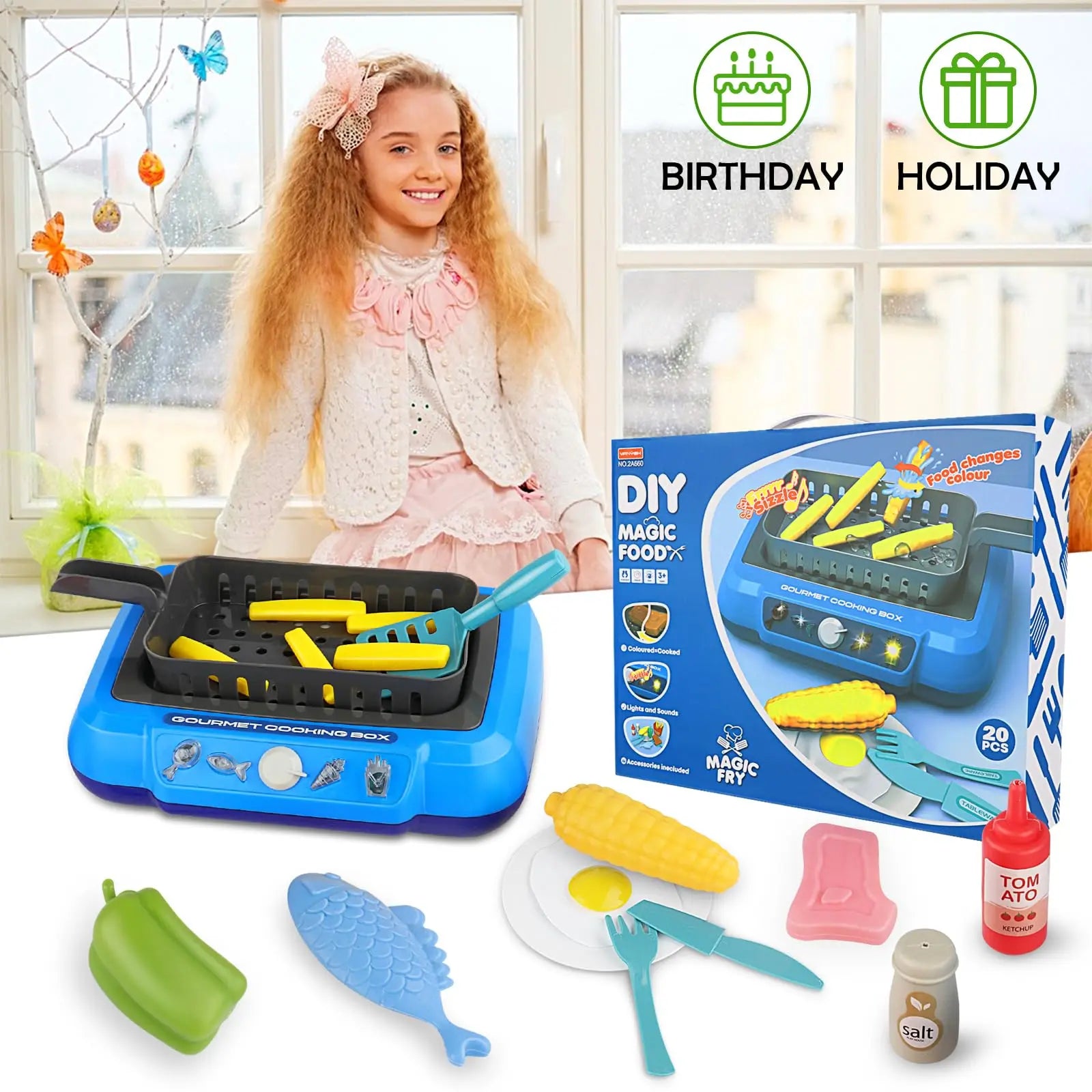 Littlechef – Colorful Children's Kitchen Set For Imaginative Cooking Adventures