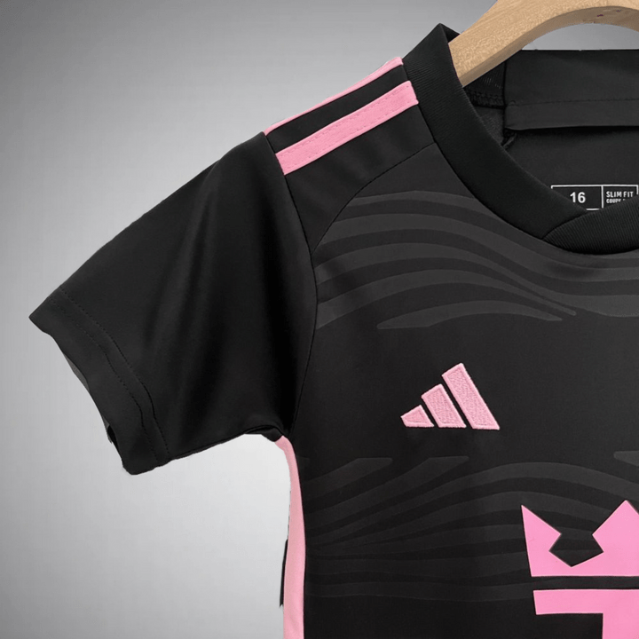 Maillot Messi 10 Inter Miami 2024/25 Enfant - Extérieur Noir