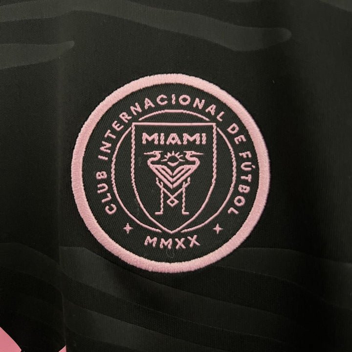 Messi 10 2024/25 Inter Miami Kindershirt - Uit Zwart