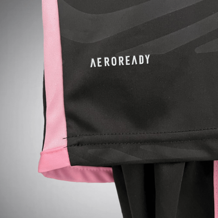 Messi 10 2024/25 Inter Miami Kindershirt - Uit Zwart