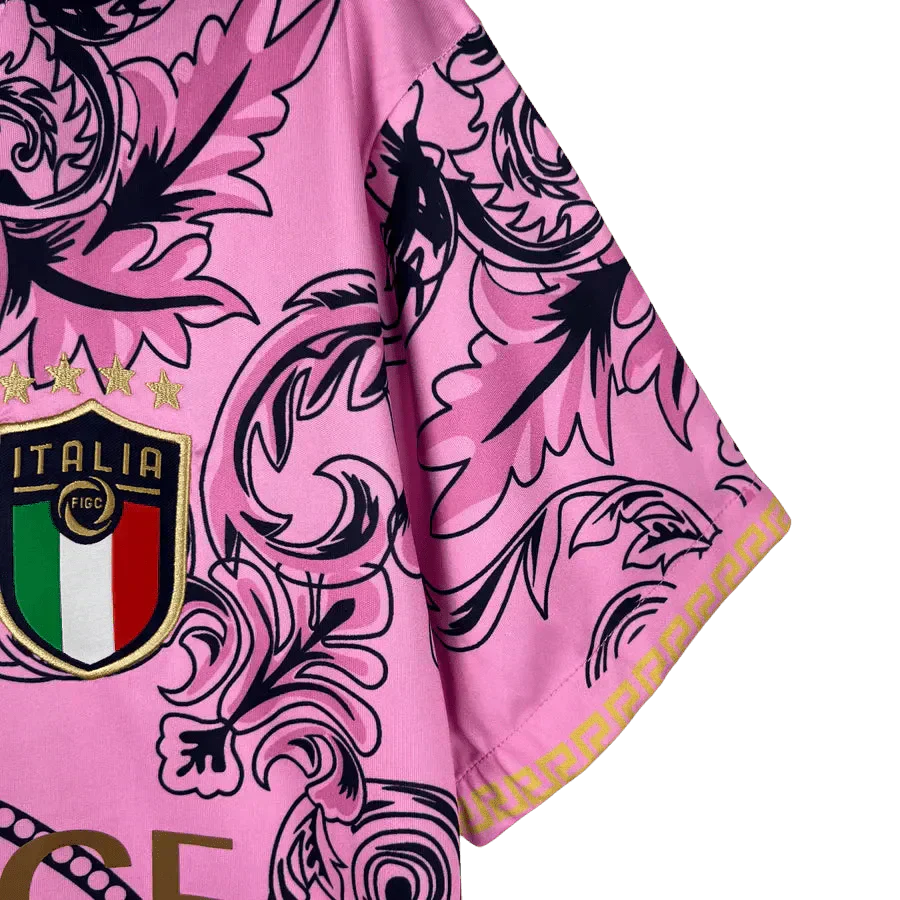 Maillot Versace rose Italie 25/26 - Édition limitée