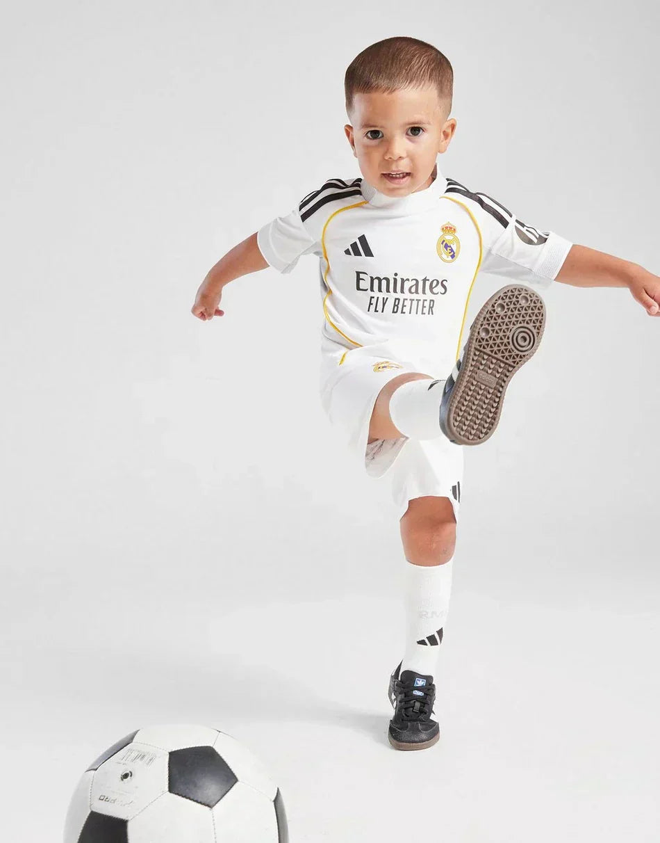 25/26 Real Madrid Kindershirt - Thuis