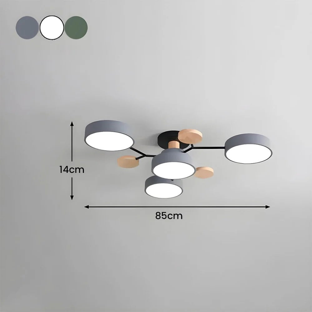 Lampada da soffitto moderna LED a plafone lampadario